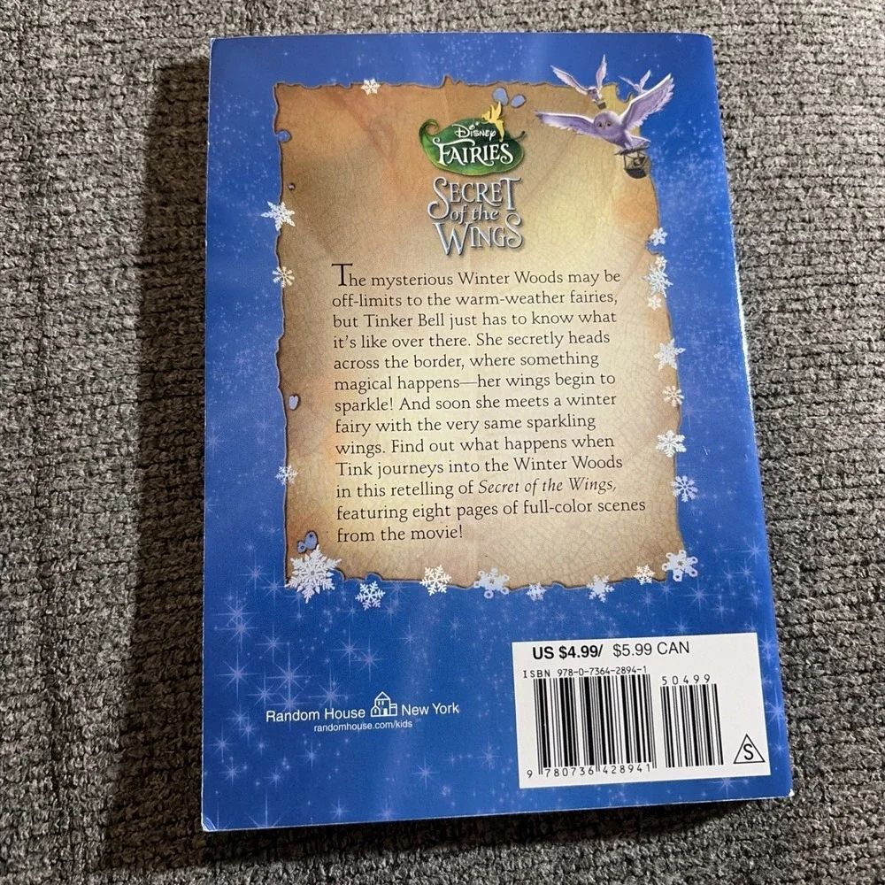 Secret of the Wings Junior Novelization (Disney Fairies) - Paperback